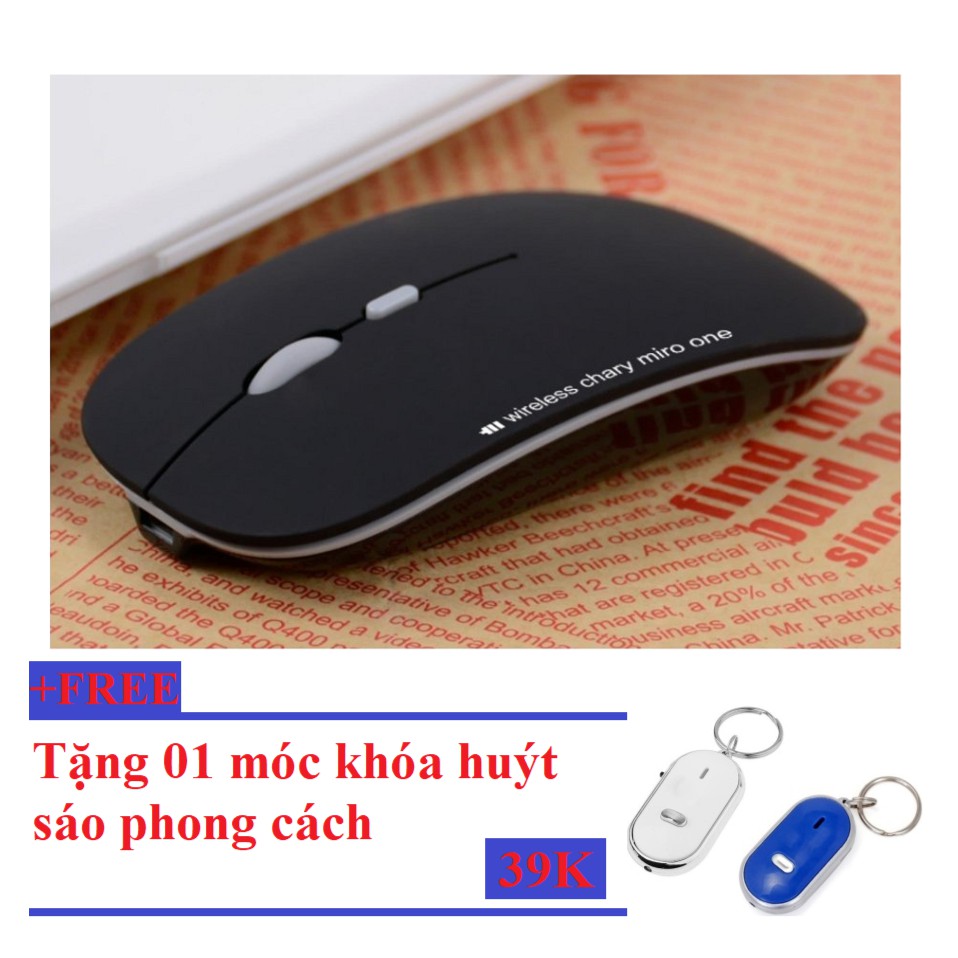 Chuột không dây tự sạc pin cao cấp N5 mới (đen)