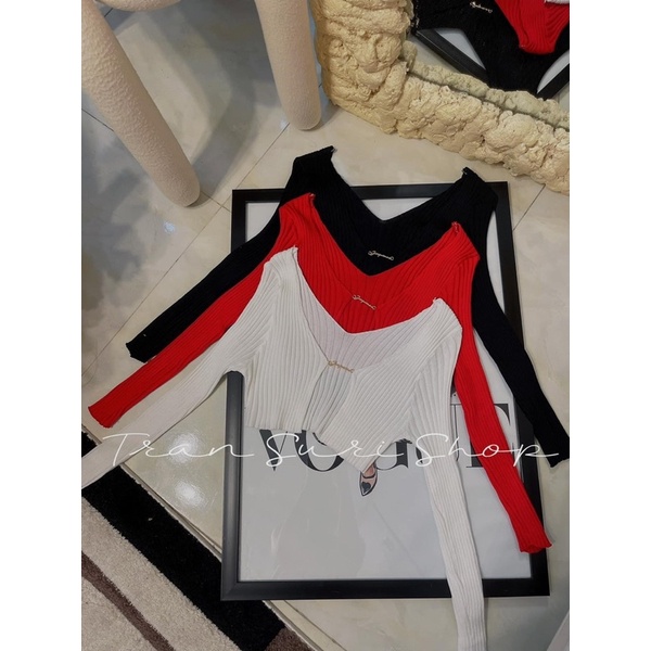 áo khoác croptop xích ngực