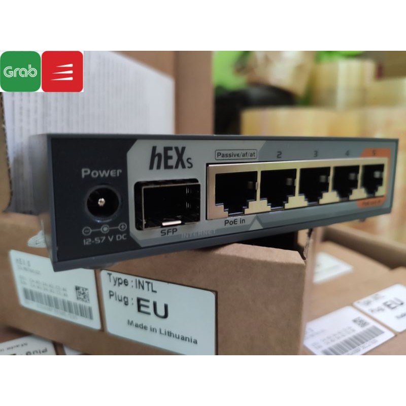 Router cân bằng tải Mikrotik hEX S RB760iGS - Chính hãng, mới 100%