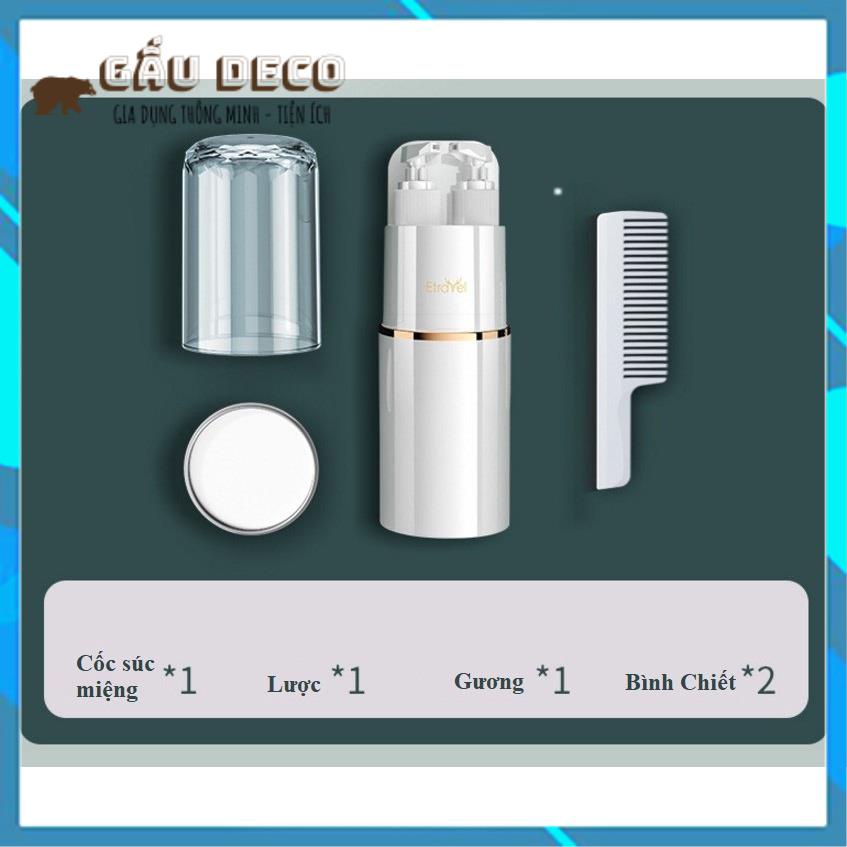 Hộp đựng bàn chải, kem đánh răng, sữa tắm dầu gội du lịch mẫu mới 2022 - Cao Cấp