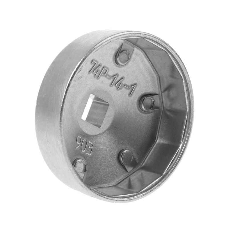 Cờ Lê Vặn Bộ Lọc Dầu 74mm 14 Rãnh Bằng Nhôm Cho Xe Hơi Benz