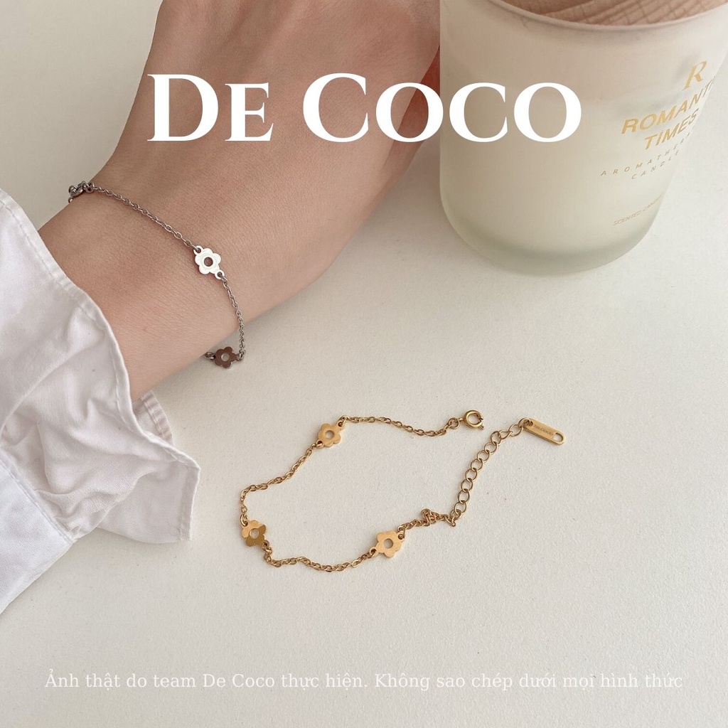 Vòng tay hình hoa Petite Fleur De Coco