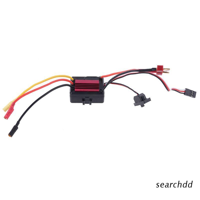 Bộ điều khiển tốc độ động cơ không chổi than ESC chống nước 2-3S Li-po 35A cho xe hơi điều khiển từ xa 1/14 1/16