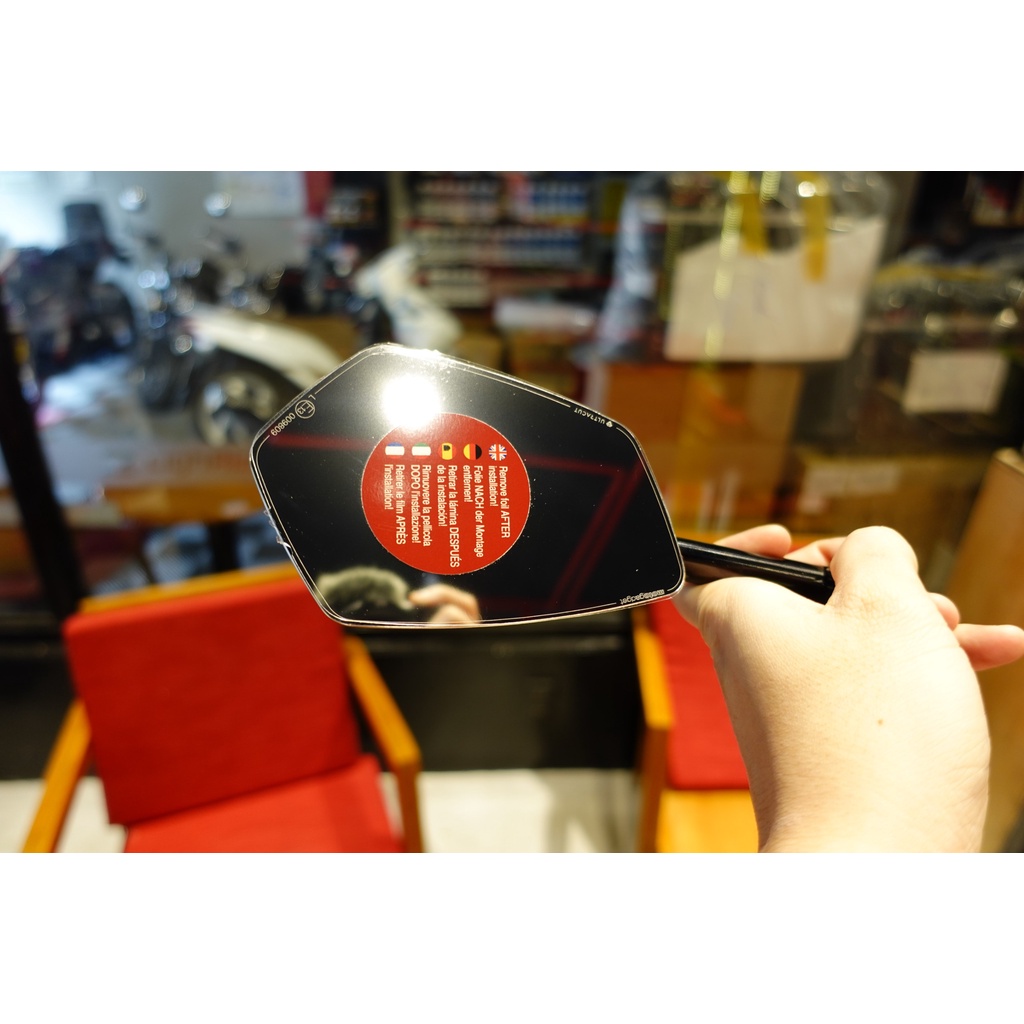 Kính chiếu hậu Motogadget mẫu mo.view race  2041 - 2040 chính hãng - Home Motocycle Workshop