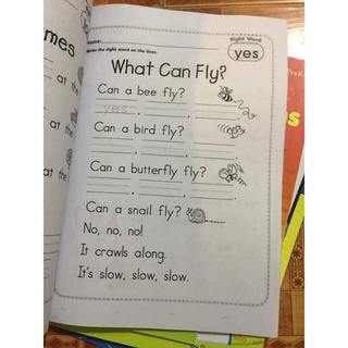 (Tặng file nghe) Bộ 4 cuốn sight words cho bé