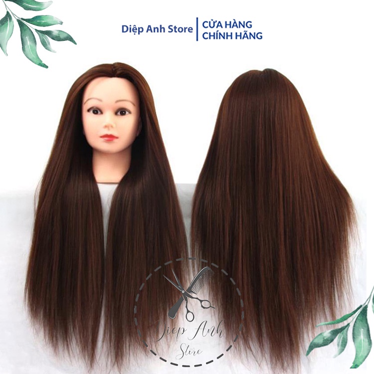 Đầu Manocanh Tóc Thật Chịu Nhiệt