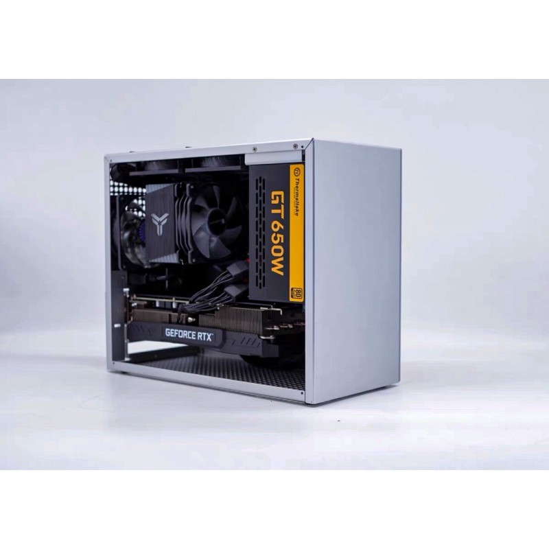 Case iTX, M-ATX ZenZone C2: Full nhôm, kính cường lực, siêu nhỏ gọn