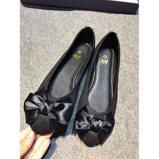 Giày bệt nơ to