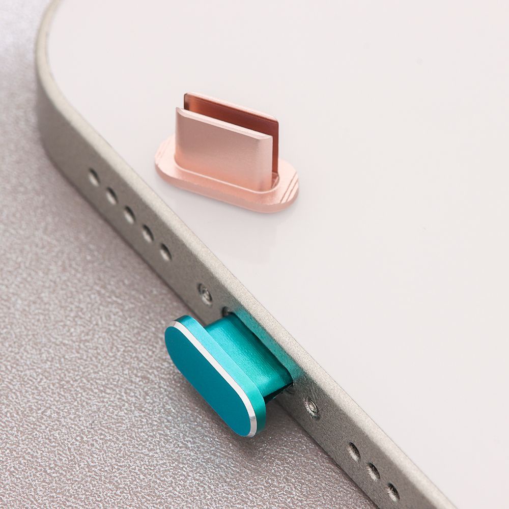 Nắp Chống Bụi Cổng Sạc USB Type C Bằng Hợp Kim Nhôm Cho Samsung Huawei Xiaomi