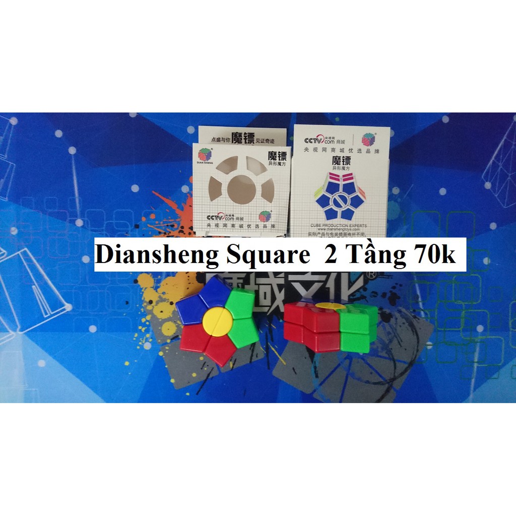 Biến thể Rubik. Diansheng Square 2 tầng