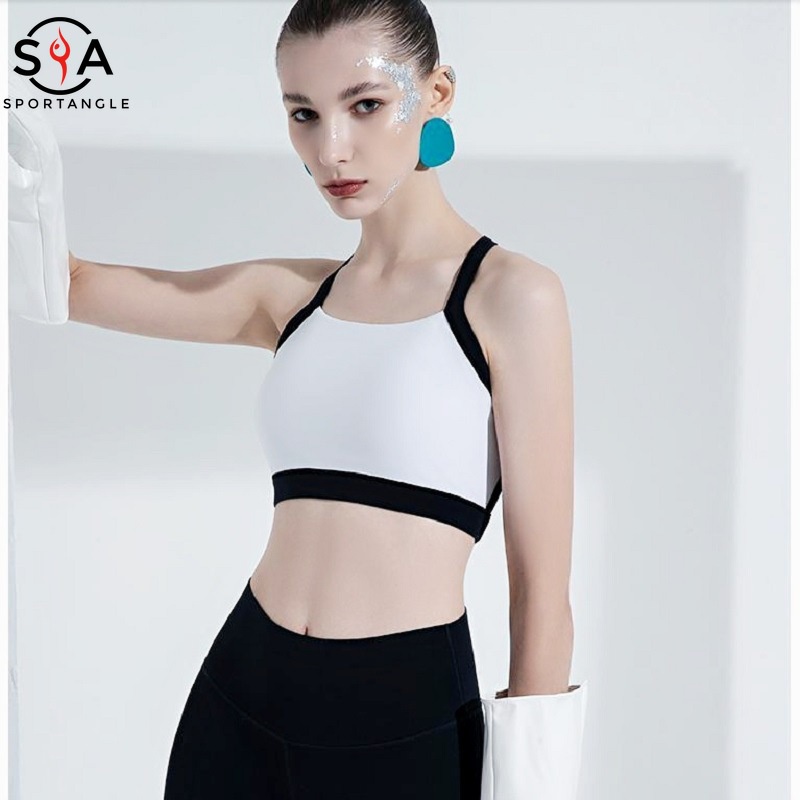 Áo lót thể thao có mút đệm ngực phong cách quyến rũ thời trang cho nữ