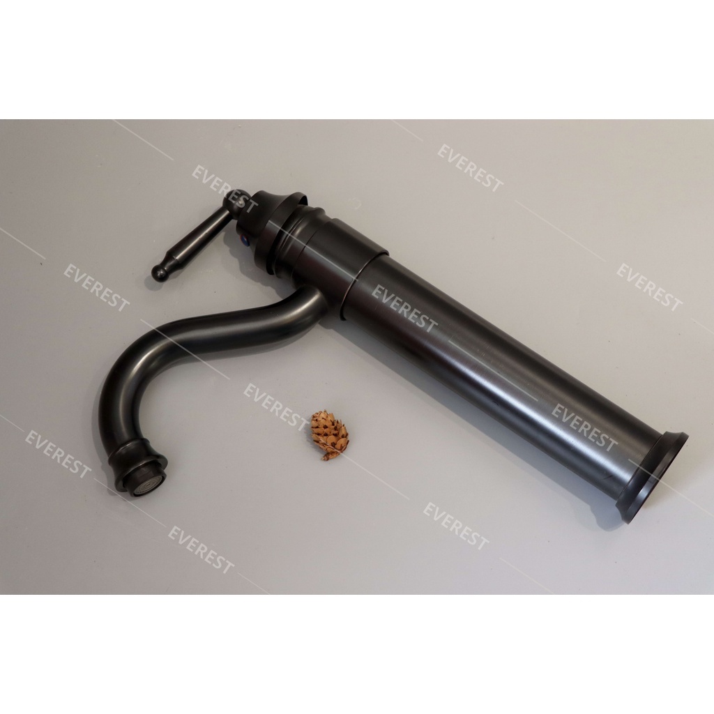 Vòi lavabo đồng đen EV-VĐ30