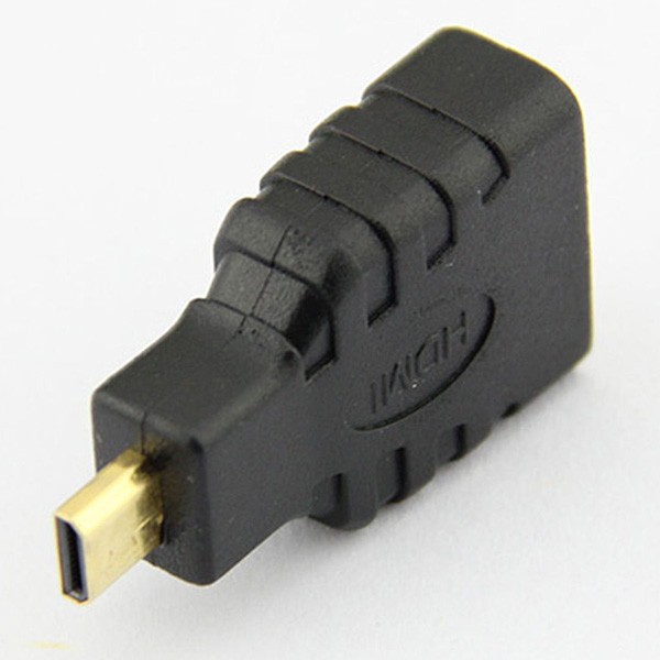 Phích nối chuyển đổi từ đầu cắm Micro HDMI (Type D) sang ổ cắm HDMI (Type A) V1.4 HDTV