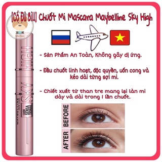 Mascara Maybelline sky High siêu dài, dày mi