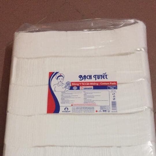 Bông Bạch Tuyết cắt sẵn - Dùng trong Spa - TMV - Cơ sở y tế