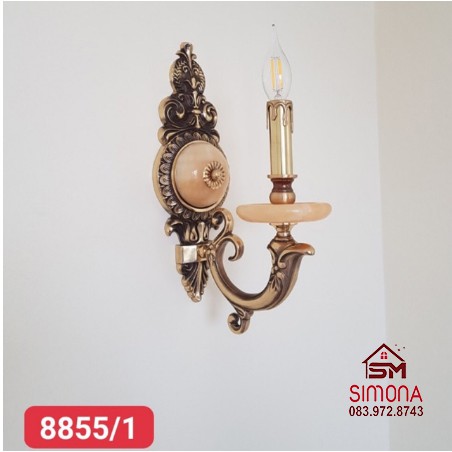 Đèn Tường Nến Cổ Điển Cao Cấp, Đèn Gắn Tường Trang Trí Phòng Thờ/Phòng Khách Bền Đẹp