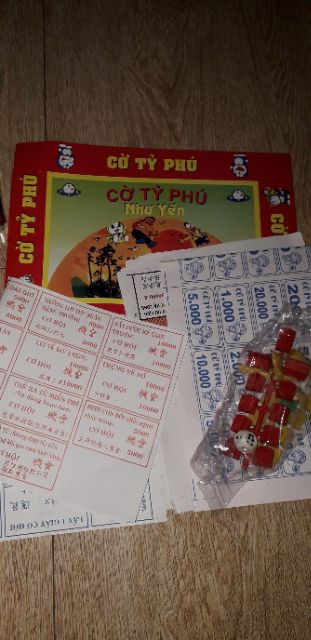 Set 5 bộ cờ tỷ phú nhỏ