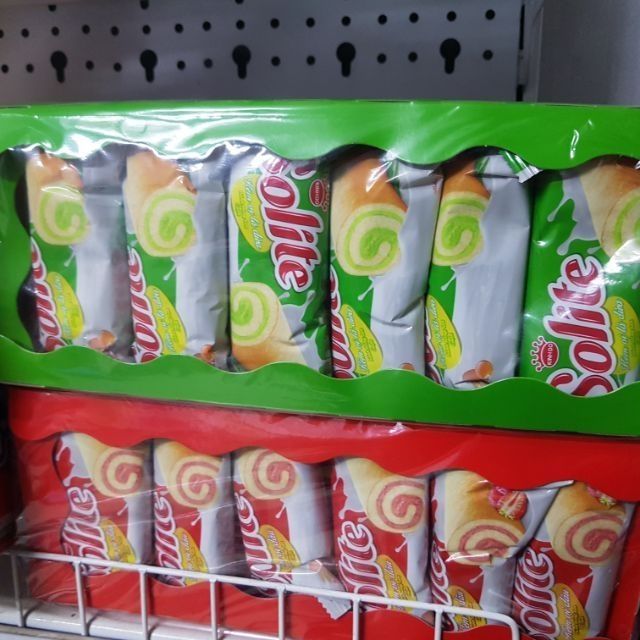 [MẪU MỚI ] Bánh Bông Lan Cuộn solite của Kinh Đô