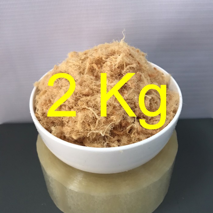 Chà bông heo cao cấp xù - ruốc làm bánh cao cấp XSaved - 2 Kg / Tk365Smart