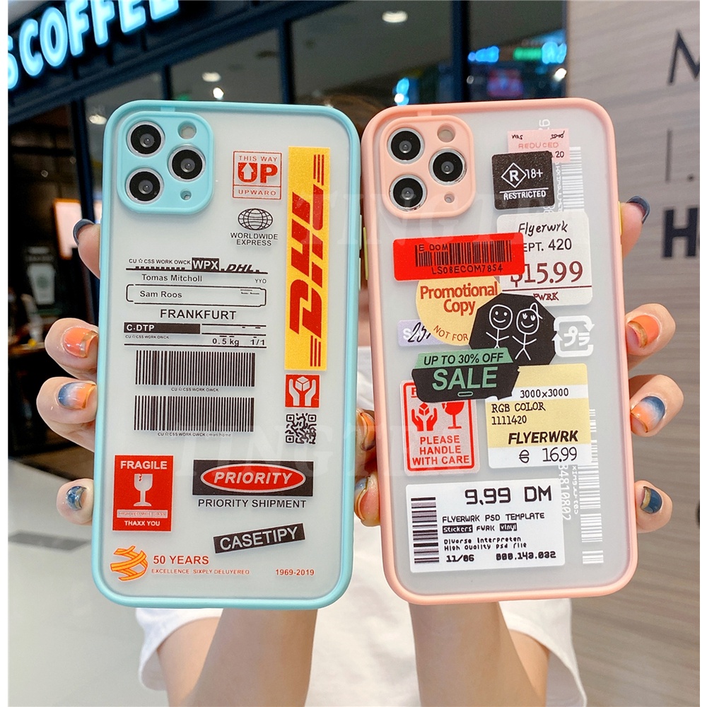 Ốp điện thoại mặt nhám thời trang bảo vệ camera cho Xiaomi Redmi 10 Note 10 Pro 9T 9A 9C 10S 9S 9 8 7Pro Poco X3 NFC | BigBuy360 - bigbuy360.vn