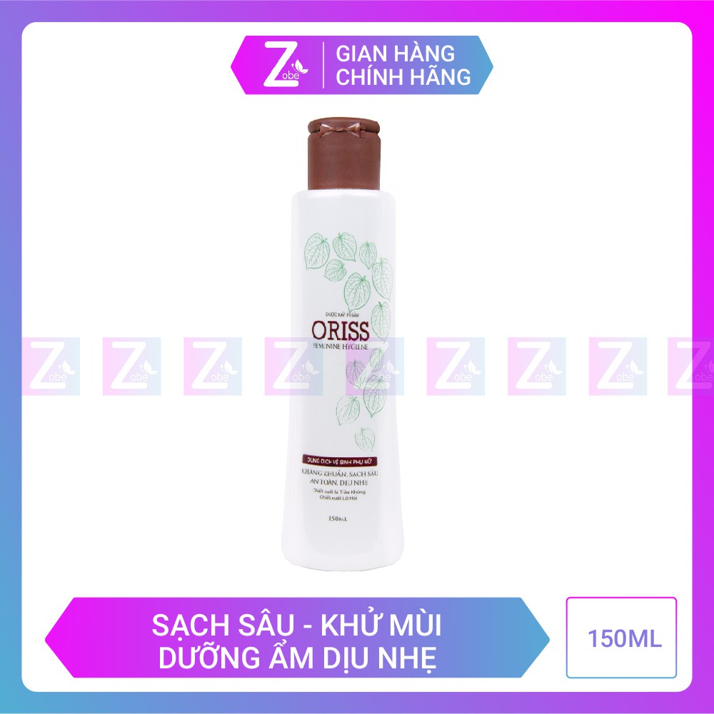 Dung Dịch Vệ Sinh Phụ Nữ Dịu Nhẹ Oriss 150ml