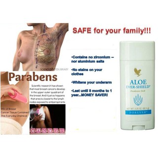 LĂN KHỬ MÙI HÔI-ALOE EVER SHIELD
