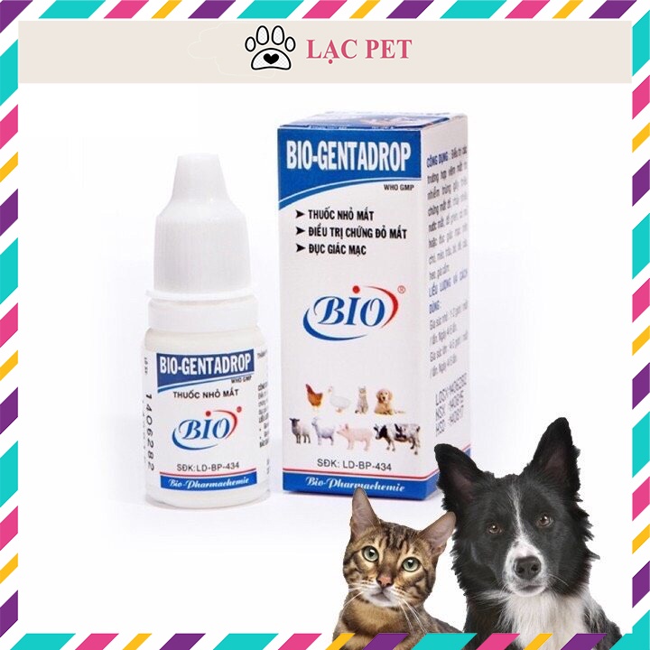 Dung dịch vệ sinh mắt chó mèo Bio