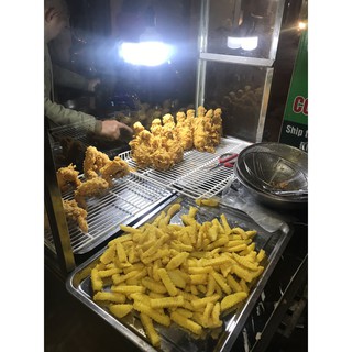 bột gà rán dễ lên vảy giòn xốp
