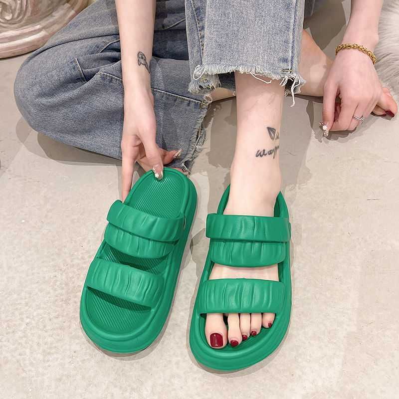 Dép Sandal Nữ , Dép Quai Hậu Học Sinh cao 4cm Chất Liệu EVA Bền Đẹp