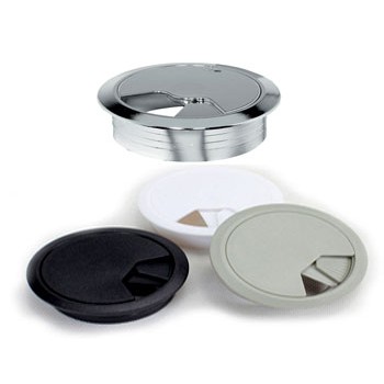 Nắp luồn dây điện 15 x 30 mm với lỗ khoan Ø 60