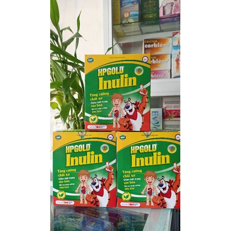 Hỗ trợ điều trị táo bón HPGOLD INULIN. giảm táo bón,chướng bụng ,đầy hơi