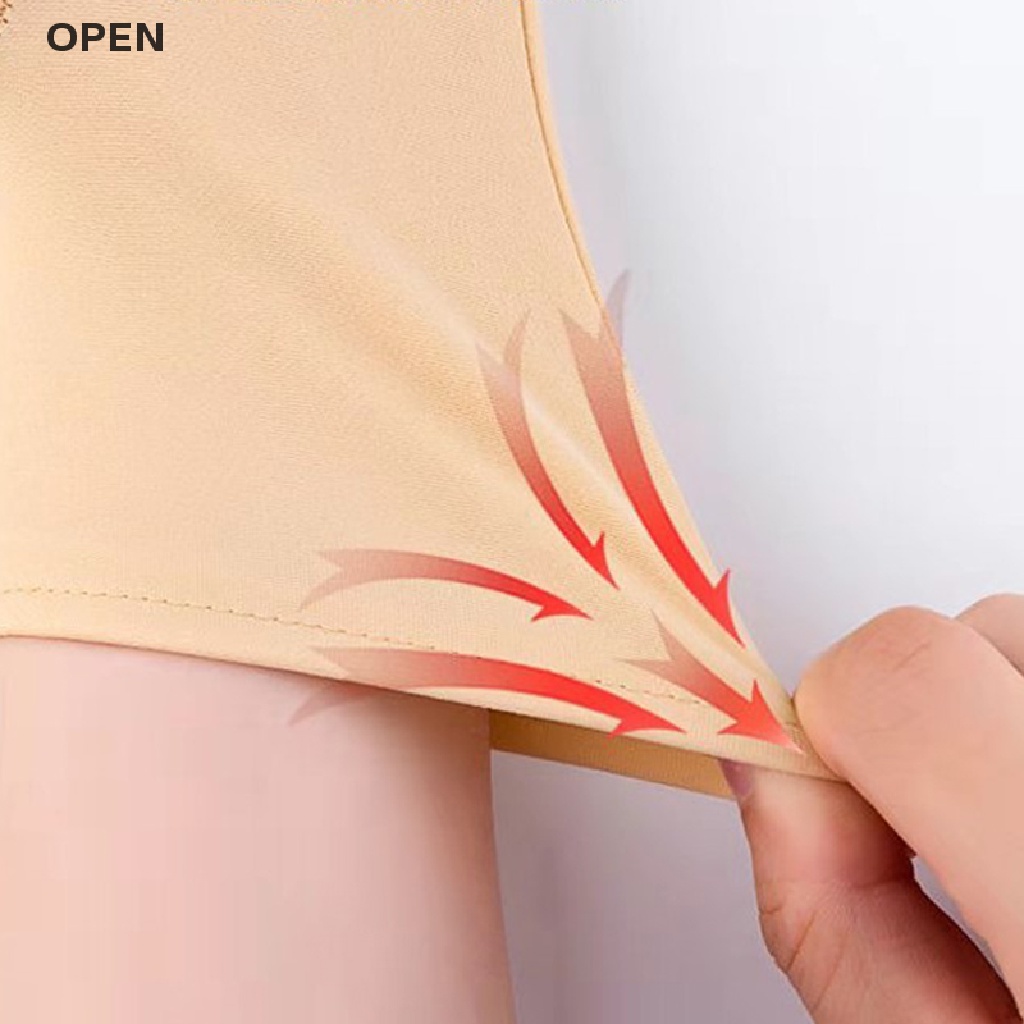 op 1 Pair New Soft And Light Fingerless Anti UV Radiation Protection Gloves Onesize my