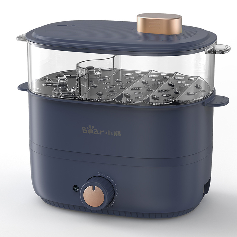 Nồi Hấp Mini Trứng Rau Củ Quả Hai Tầng Bear Chính Hãng ZDQ-B06G1 [CMART GIA DỤNG TIỆN ÍCH]