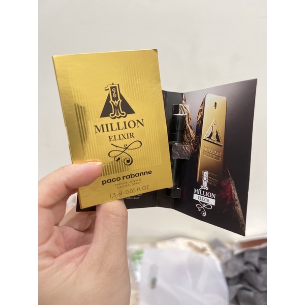 Vial 1.5ML - Nước Hoa Nam Paco Rabanne 1 MILLION Elixir Parfum Intense