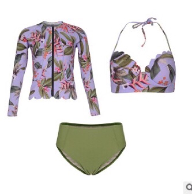 (Có sẵn) set bikini 3 mảnh mẫu mới nhất năm 2019
