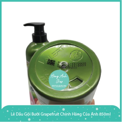 [HÀNG LOẠI 1] Bộ Dầu Gội Xả Bưởi Grapefruit Mẫu Mới Chính Hãng Anh 850ml*2