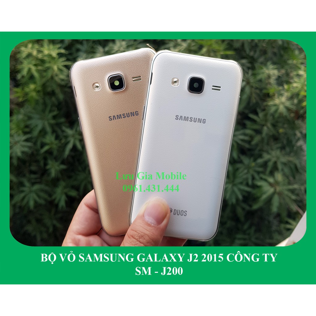 Bộ vỏ Samsung Galaxy J2 2015 J200 chính hãng