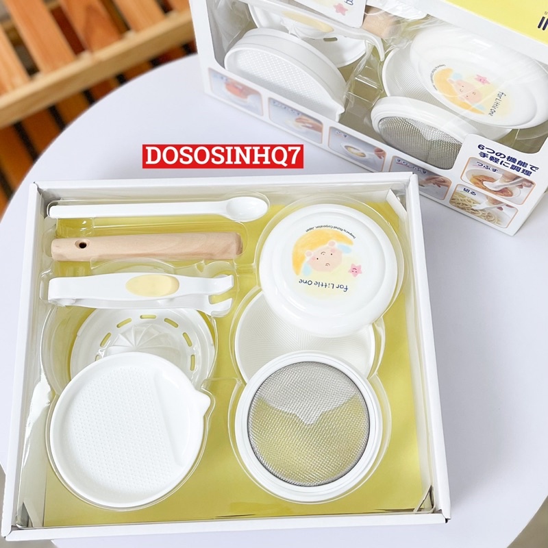 Bộ Chế Biến Ăn Dặm Kiểu Nhật Richell