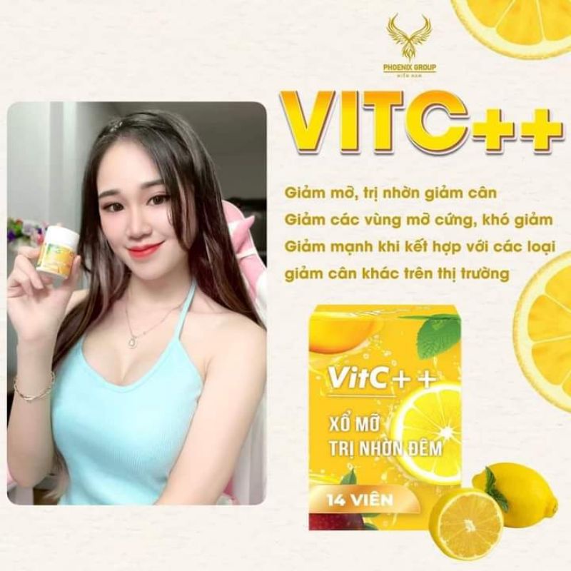 Viên xổ mỡ bụng ban đêm VitC +++ hàng chính hãng