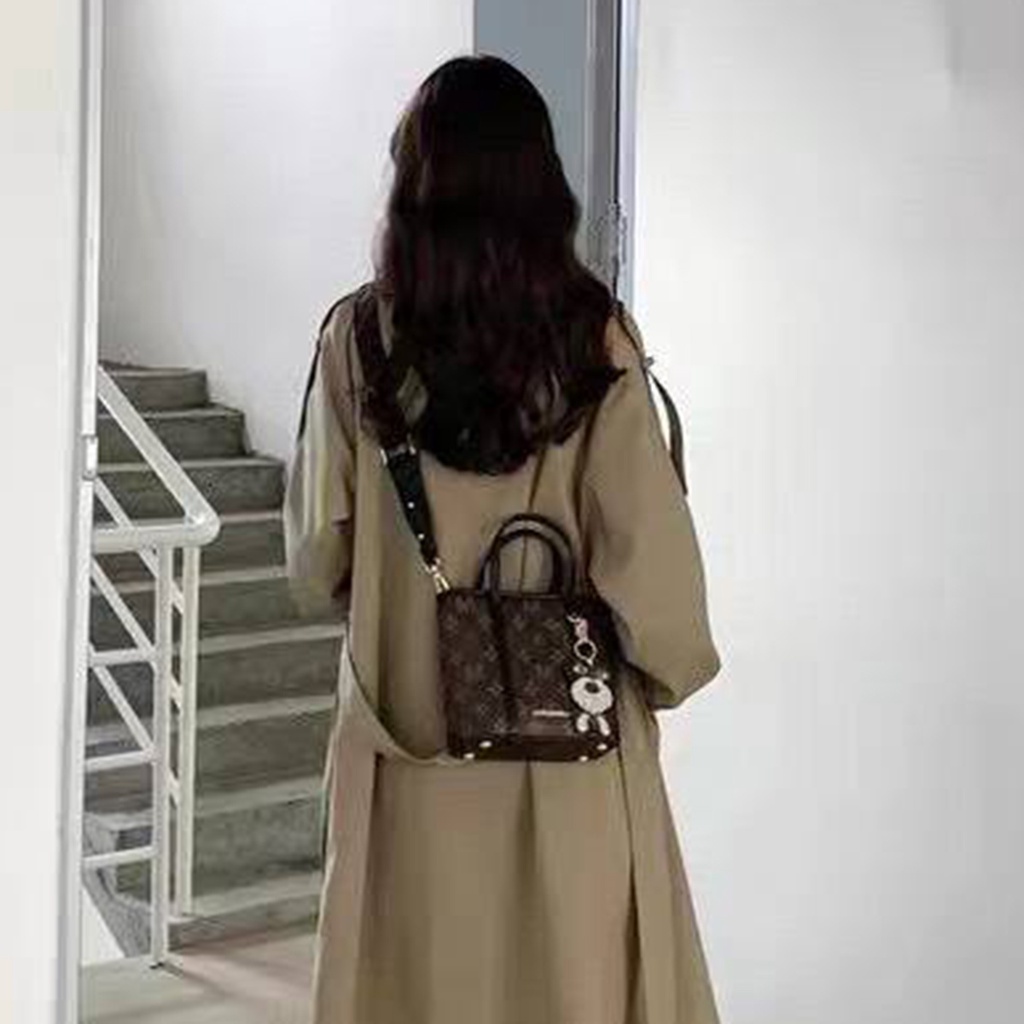 Túi tote nữ nâu miocrakoly chĩnh hãng - mk28806
