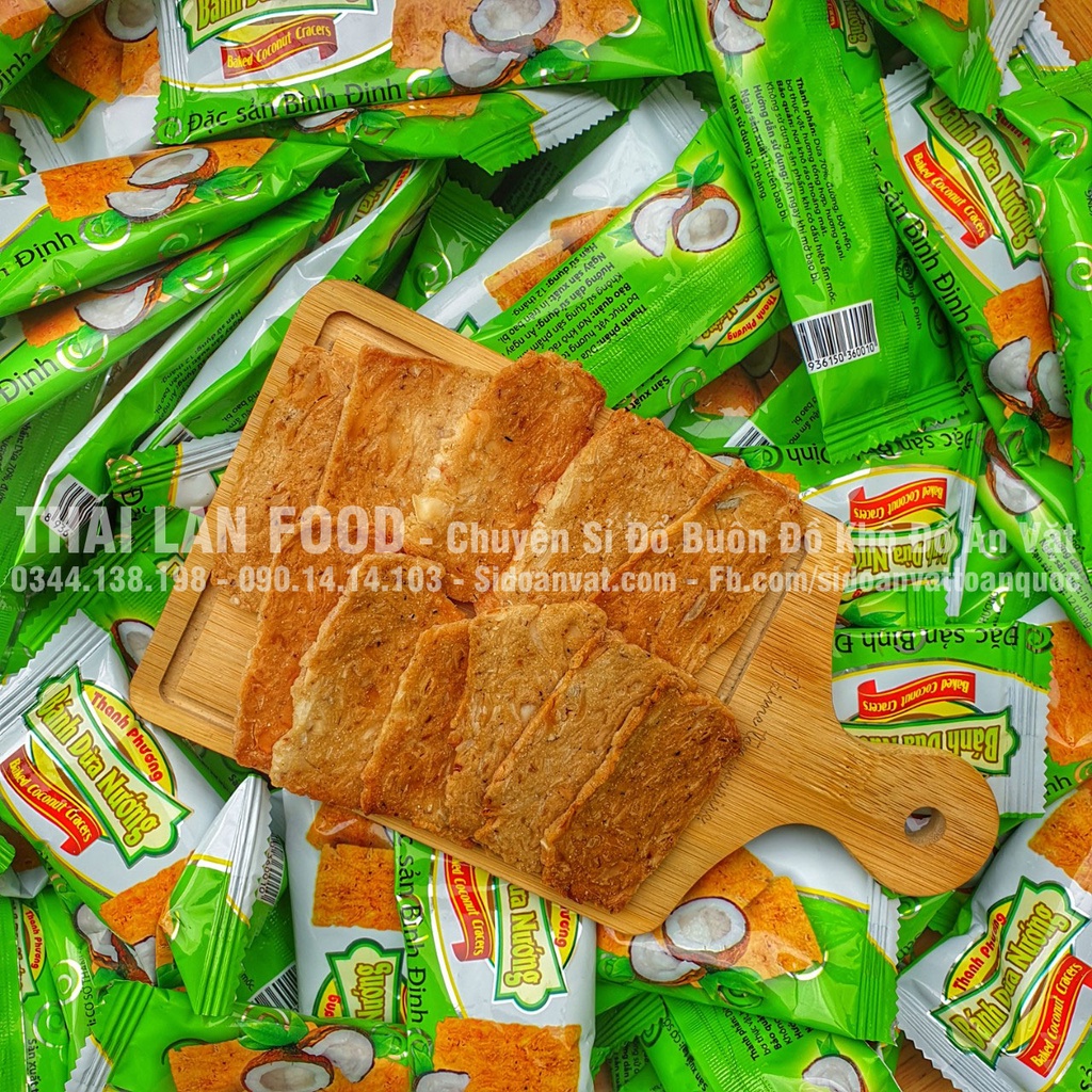 Bánh Dừa Nướng Lon 300Gr
