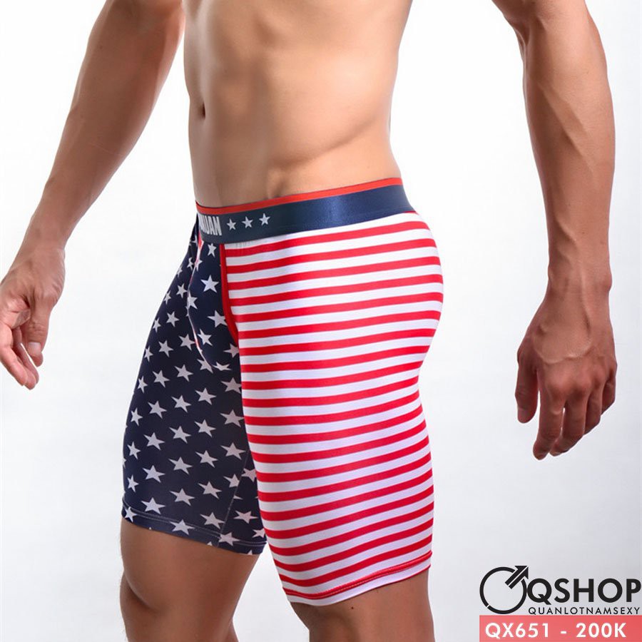 QUẦN LÓT ĐÙI LỬNG THUN COTTON QX651