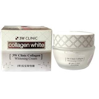 Kem dưỡng trắng da 3W Clinic Collagen Whitening Cream