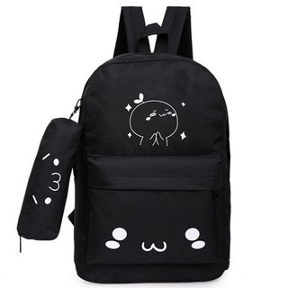 (MẪU MỚI VỀ) Bộ 2 món balo vải nữ,baloteen đi học,balo đa năng hot, Balo nu BABYKISS9X