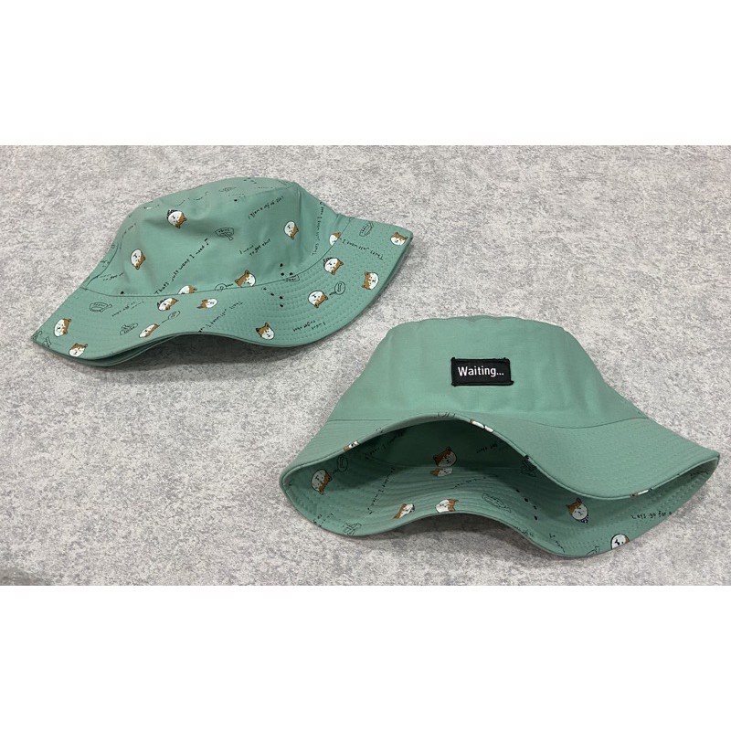 Mũ bucket vành tròn 2 mặt Nón tai bèo in shiba phong cách Hàn Quốc thời trang form unisex nam nữ BK20