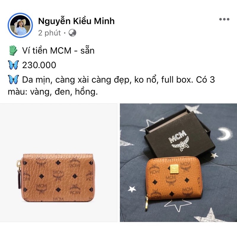 VÍ TIỀN NHỎ MCM