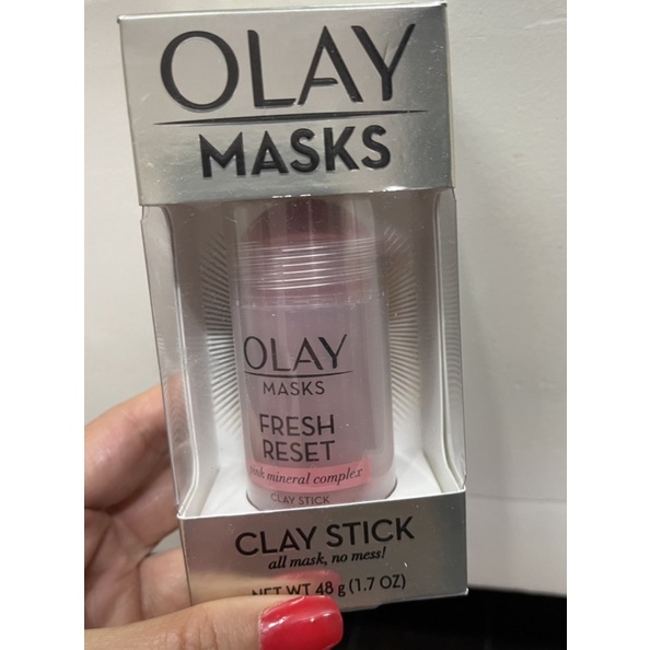 Mặt nạ thanh lăn Olay Clay Mask dạng stick 48g nhập Mỹ