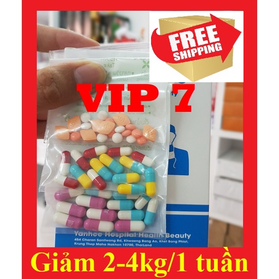 Giảm cân YANHEE VIP 7 [1 tuần]