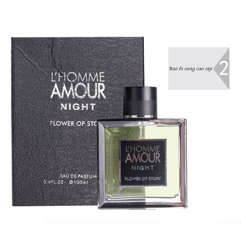 Nước hoa nam thơm lâu chính hãng L'HOMME hương thơm tươi mát nam tính, mủi nhẹ nhàng quyến rũ dạng xịt 100ml DNP009 | BigBuy360 - bigbuy360.vn