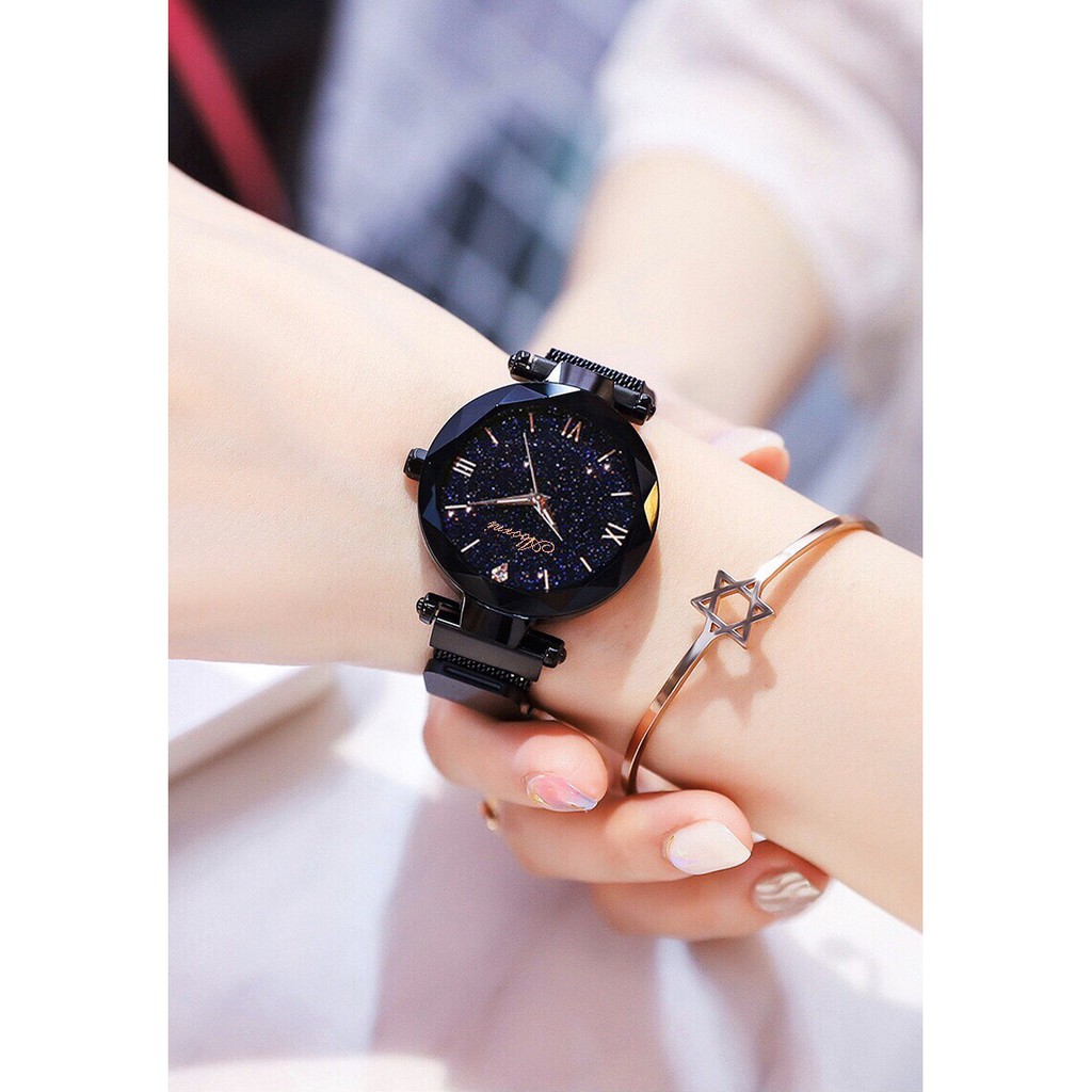 Đồng hồ thời trang nữ Aborni dây lưới nam châm | BigBuy360 - bigbuy360.vn